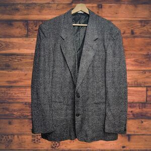 Paul Rodon Webster Grey Silk Sports Coat Size 42L‎